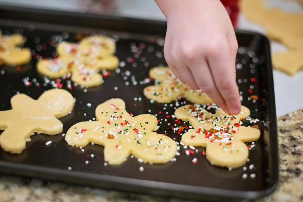 Christmas baking